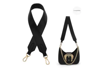 Lan Bao Fan Alloy Bag Accessories Women's Black