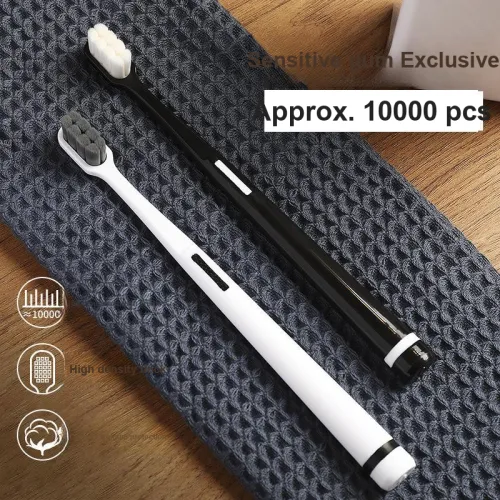 QINXIANG Ten Thousand Fuzzy Strands Toothbrushes Gum Sensitive Soft Bristles