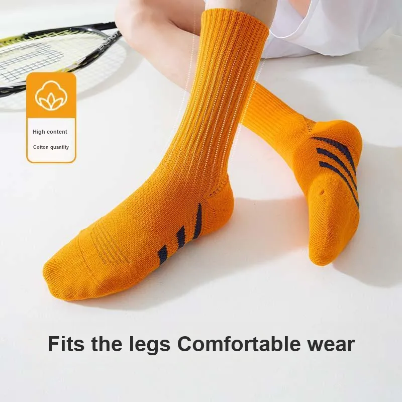 JIAZINI Basketball Socks Men's 4 Pack-4
