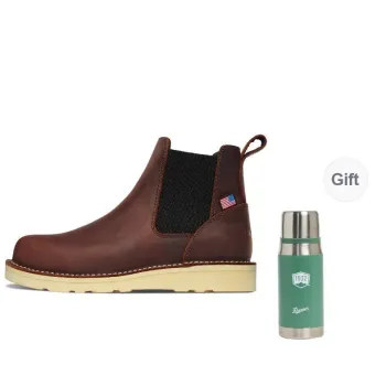 Danner Bull Run Crew Chelsea Boots Women's Coffee Brown