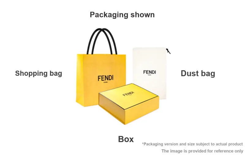 FENDI Peekaboo Calfskin One Shoulder Handbag Small Size Women's Dove Gray With Multicolor-6