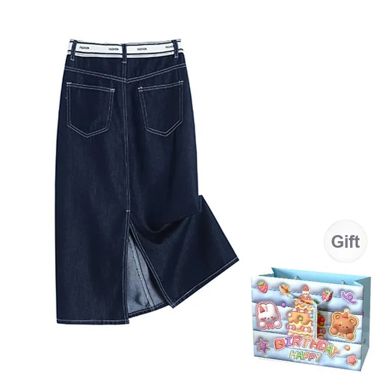 REMOULD Denim Long Skirt Women's-1