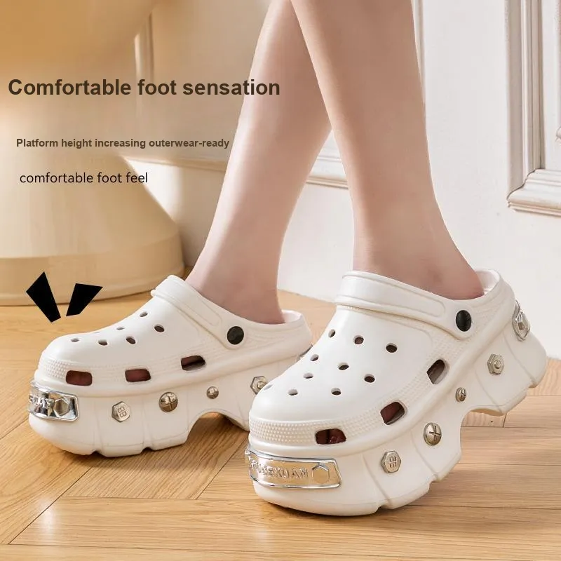 LUNNIFEIYA Reversible Beach Sandals & Slippers White, Black, Pink, Green, Multiple Styles-2