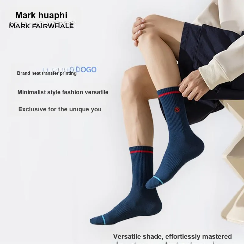 FAIRWHALE Knee High Socks Unisex Shopping Bag 5 Pack-8
