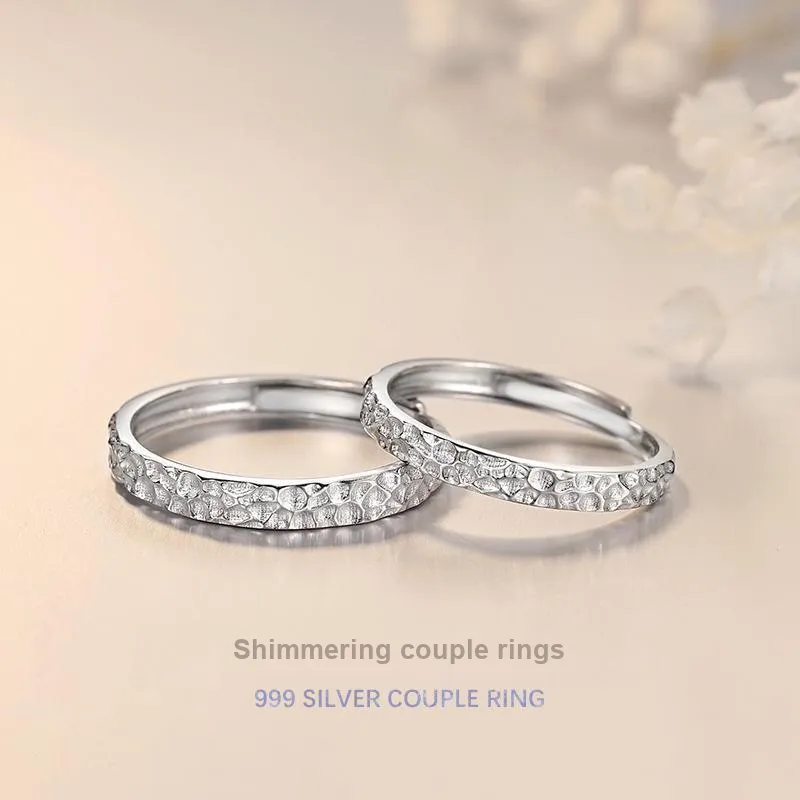 Barbie S999 Fine Silver Rings Unisex-3