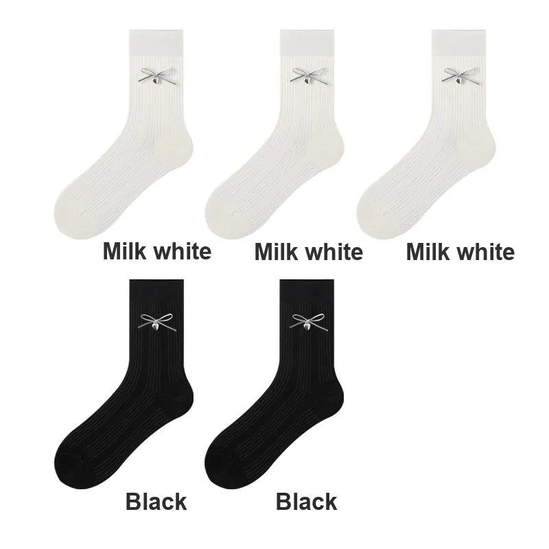 H YXIANG Mid Calf Socks Women's Combo Set-29