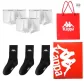 3-Pack Box Included (White 3)+(Black 3)