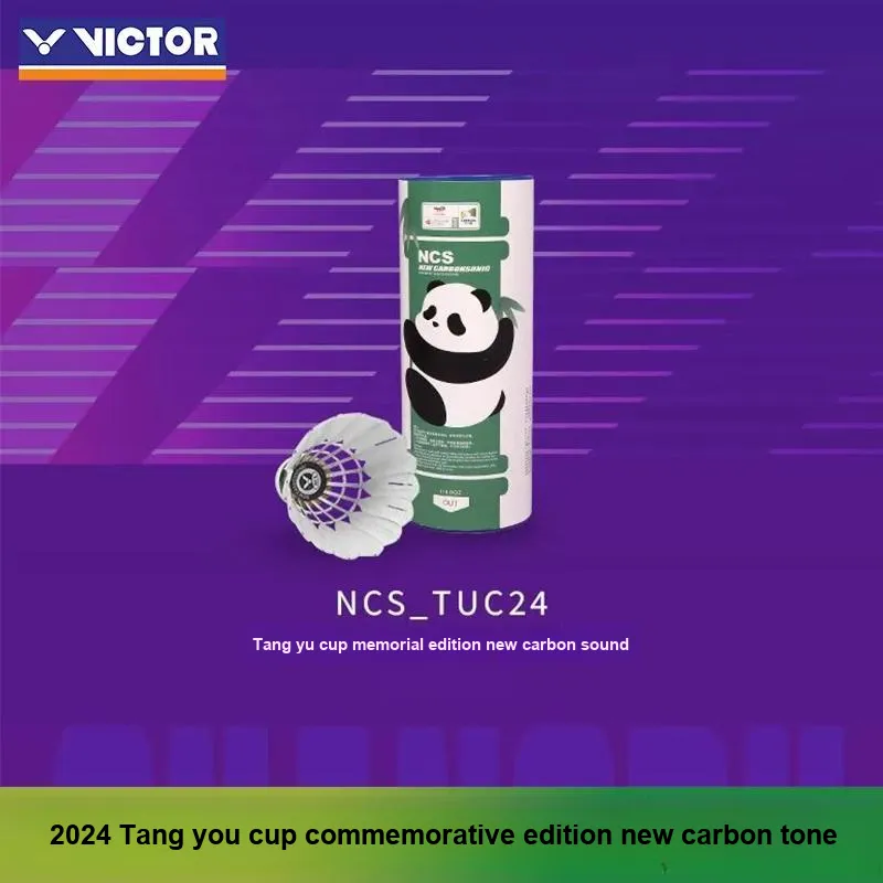 VICTOR NCS Synthetic Shuttlecock 3 Pack Faux Fur Shuttlecocks-4