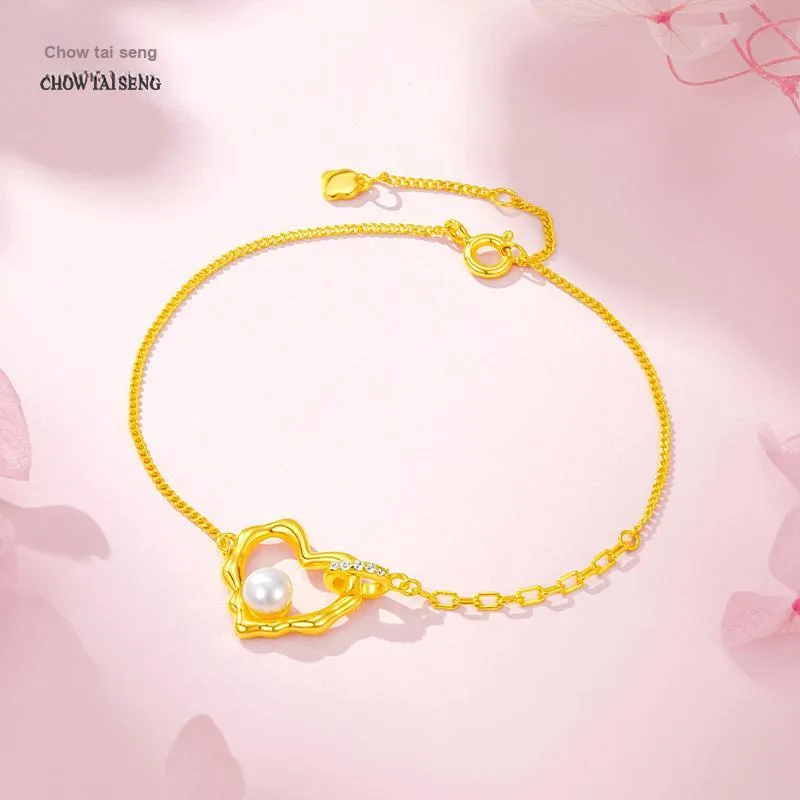 CHOW TAI SENG S925 Silver Bracelets Women's-3