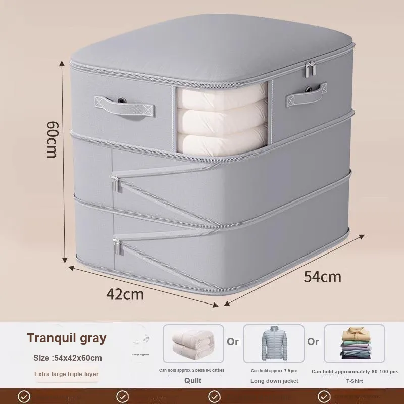 IRONGEER Large Capacity Cotton Filled Storage Bag-17