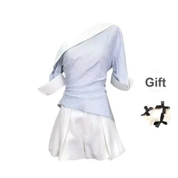 TURN UP Shirt Matching Set Women's