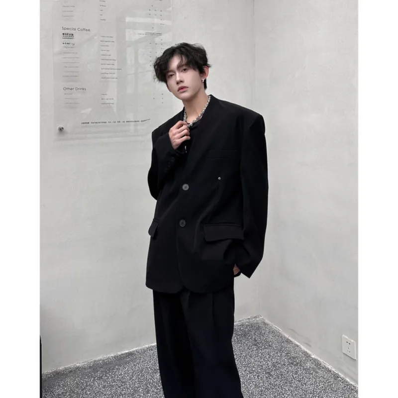 URBAN AUTHENTIC Business Suits Unisex-4