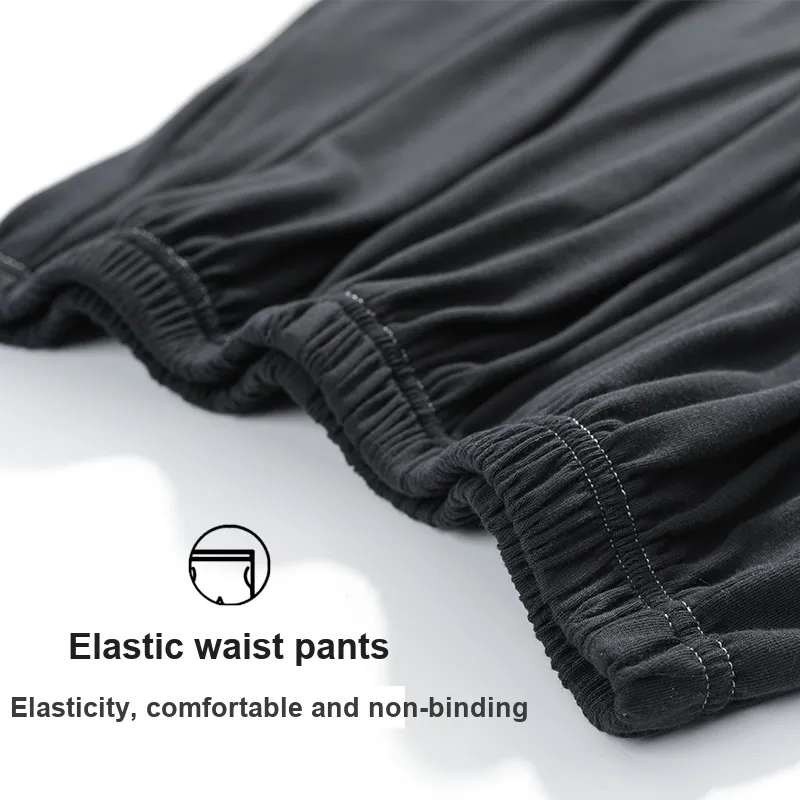 MADALLO Pajama Pants Men's Black-2
