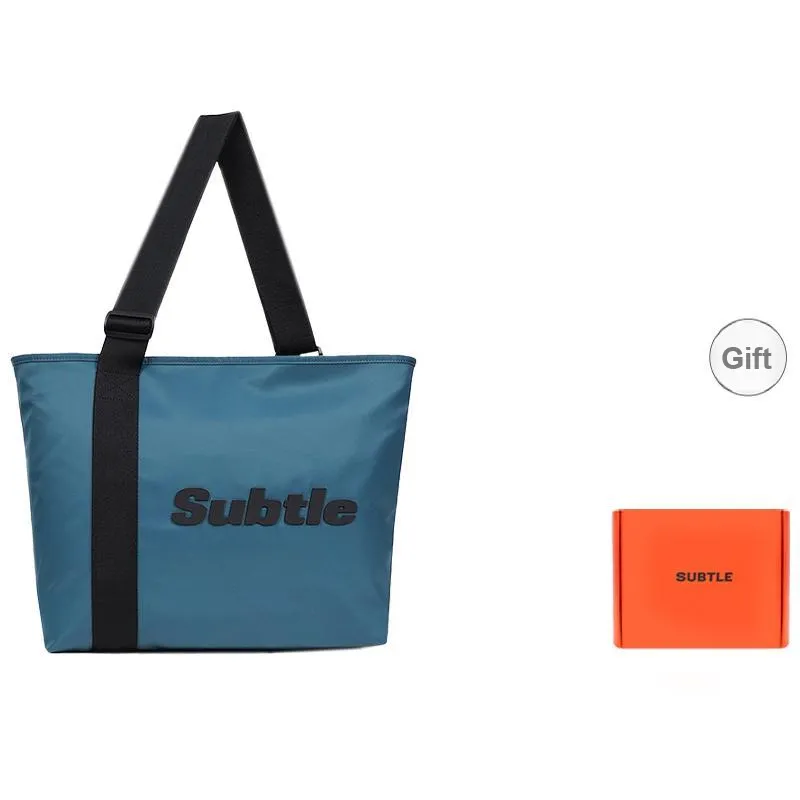 Subtle Nylon Shoulder Bag Tubas Unisex Multicolor-0