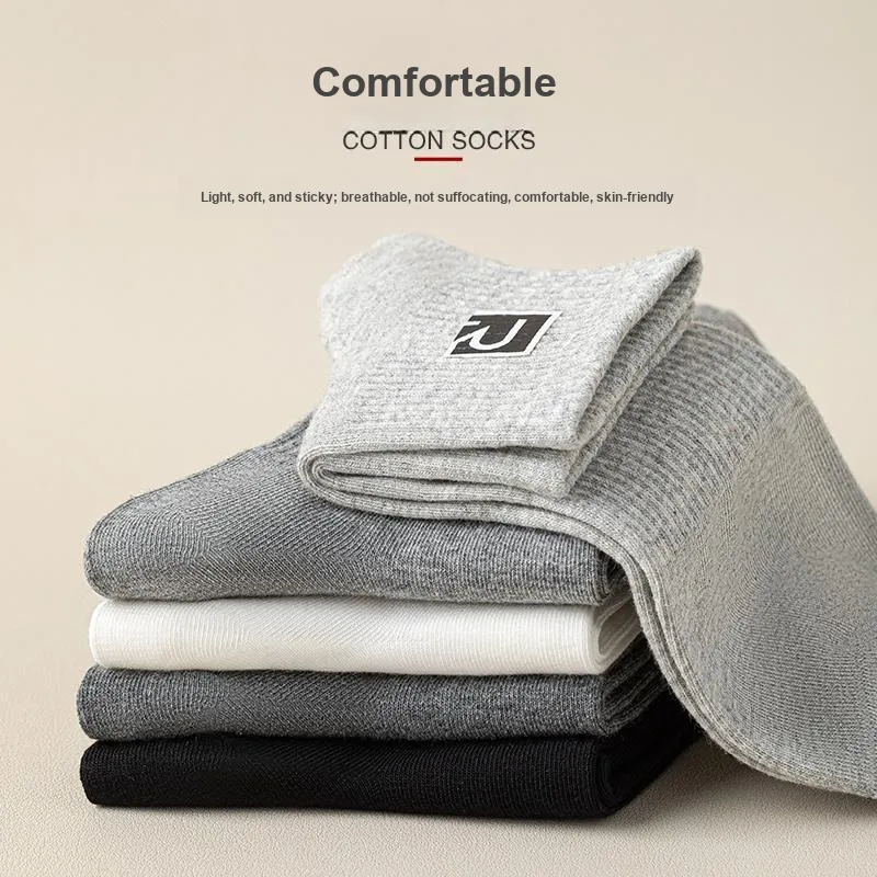 KJ Mid Calf Socks Men's Box Of 10 Packs-16