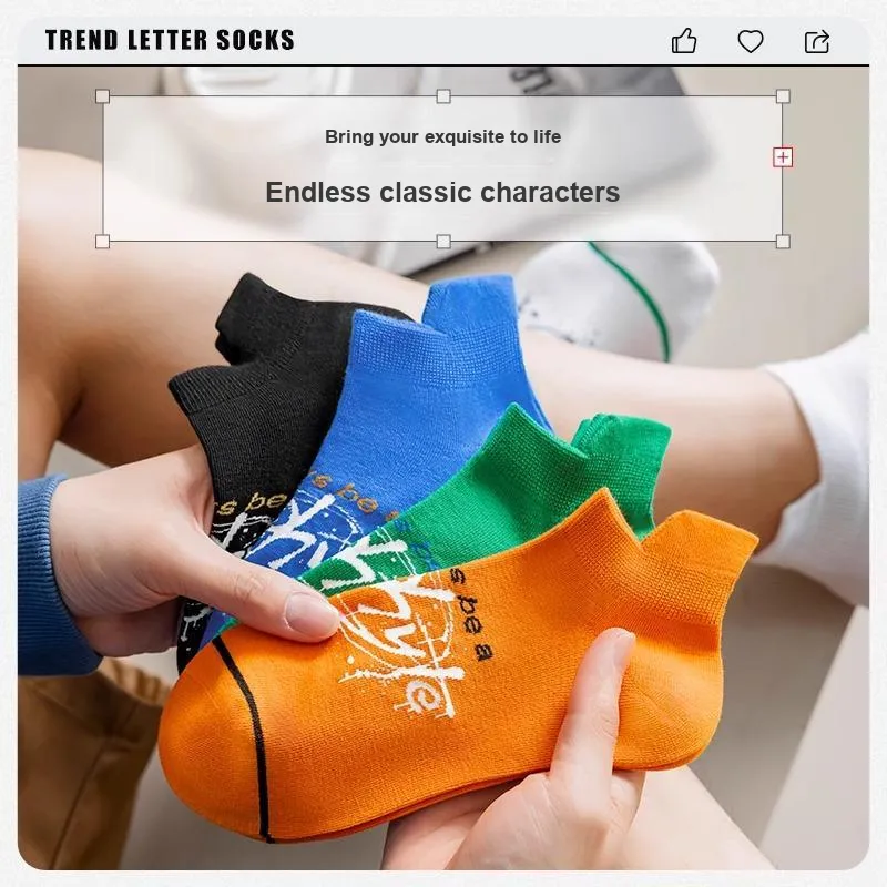 Taste The Color Ankle Socks Unisex-3