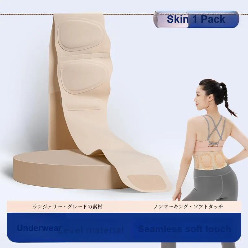 TMT Back Support Braces Breathable Protective Compression 85.3% Polyamide 14.7% Elastane UPVC Steel Plate Women's-1