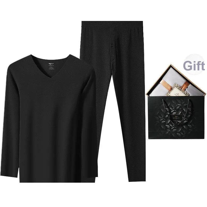 SEPTWOLVES Thermal Set Men's Exquisite Box+Shopping Bag