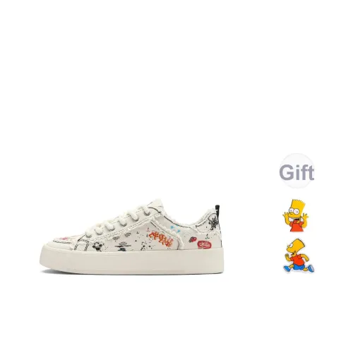 Симпсоны Высота увеличивается устойчивый к истиранию легкий и дышащий низкий топ кеды унисекс