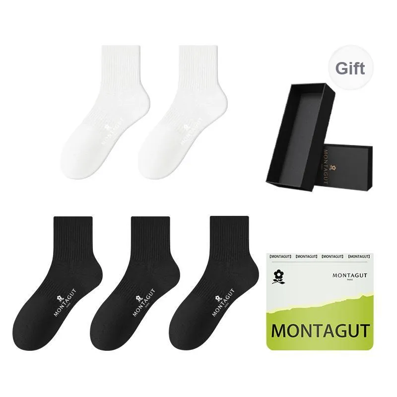 Montagut Mid Calf Socks Men's 5 Pack-42