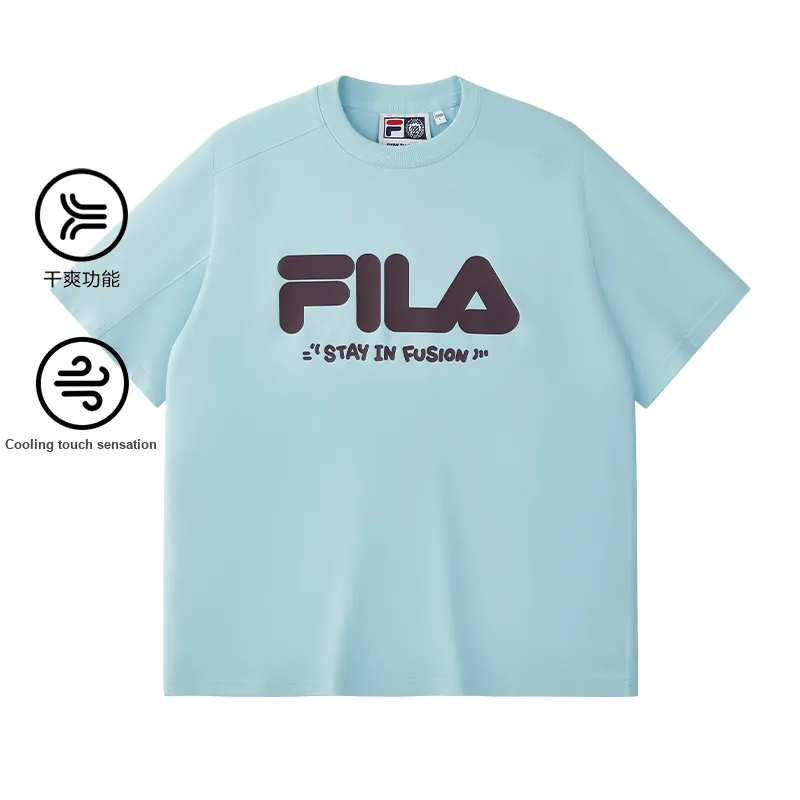 FILA FUSION T Shirt Unisex Deli Blue LB-2