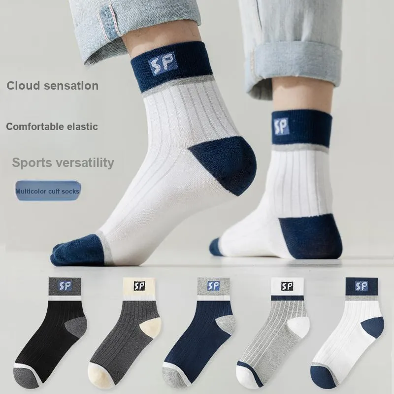 Master Mid Calf Socks Men's Shopping Bag 2 Pack-10