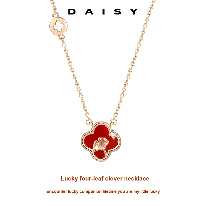 Daisy Dream Full Sterling Silver Necklaces Women's-1