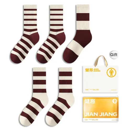 Master Mid Calf Socks Women's Shopping Bag 5 Pack