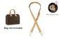 Beeswax 1.8cm-Width Three-Section Adjustment Length 70-123cm