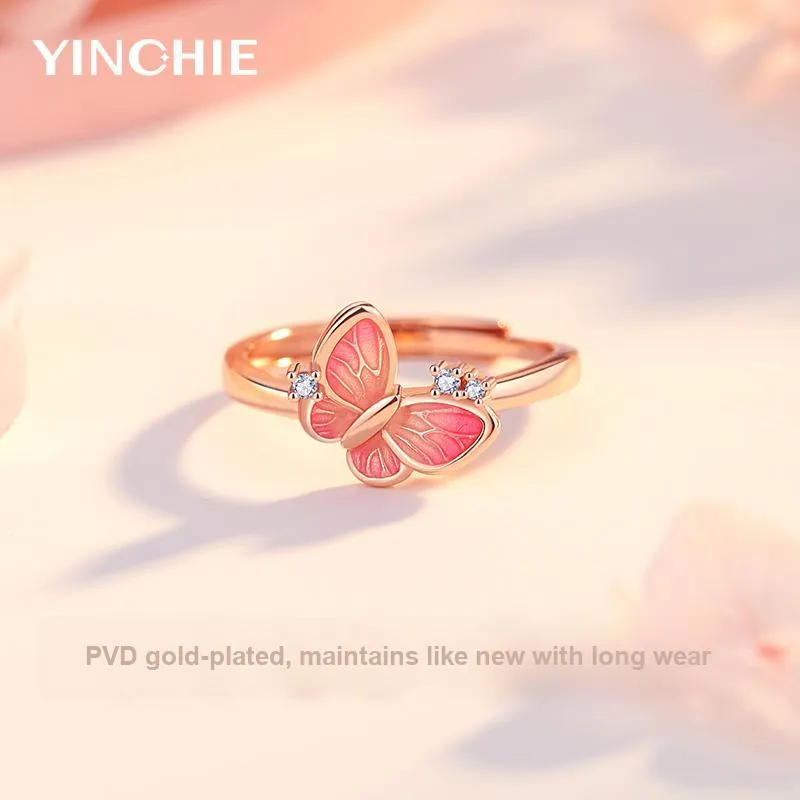 YINCHIE 925 Sterling Silver Rings Women's-3