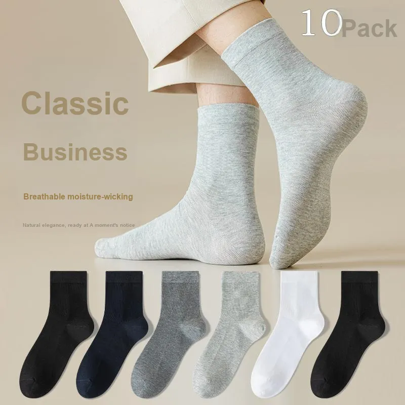 Lan Miao Mid Calf Socks Men's 7 Pack-8