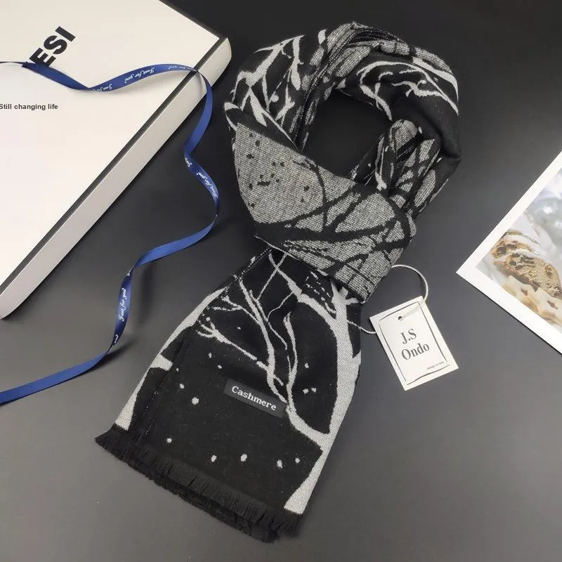 ASTAR HADES Viscose Knit Scarves Unisex-12