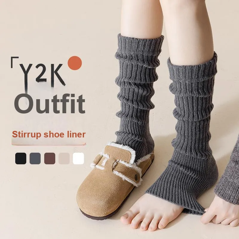 Lan Miao Knee High Socks Women's Combo Set-1