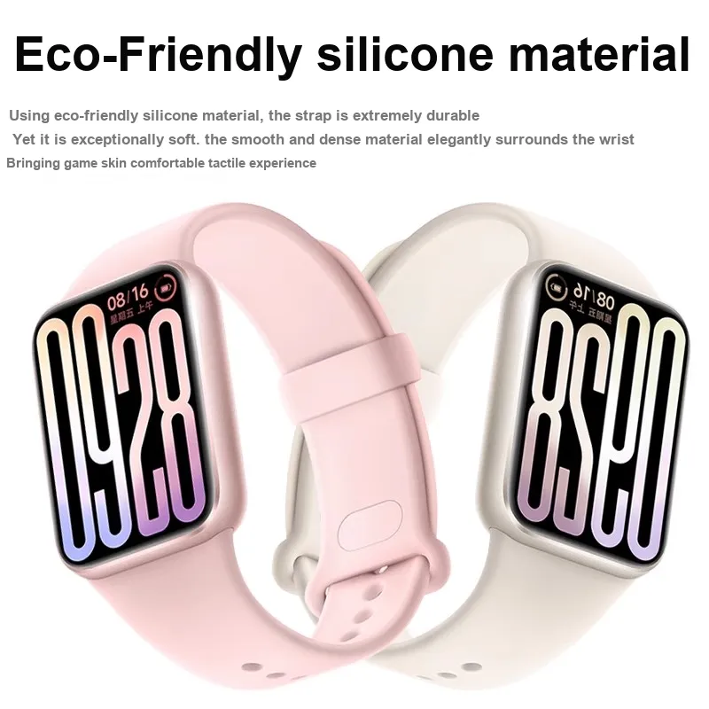 MUZHITIANKONG Xiaomi Compatibility Watch Band 234mm Silicone Material-4