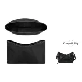 Cargo Trumpets-Open Top with Side Zipper-Black