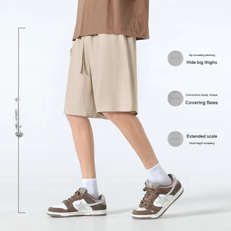 Red bean Casual Shorts Unisex-11