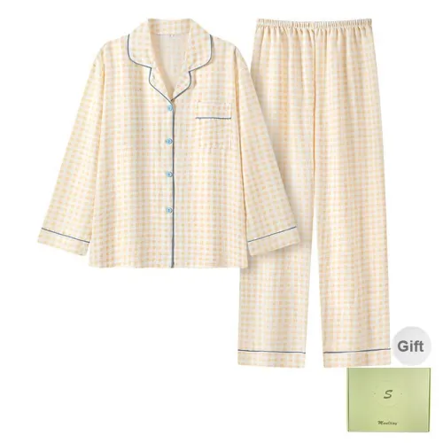 Maultiay Pajama Gift Box Women's Yellow