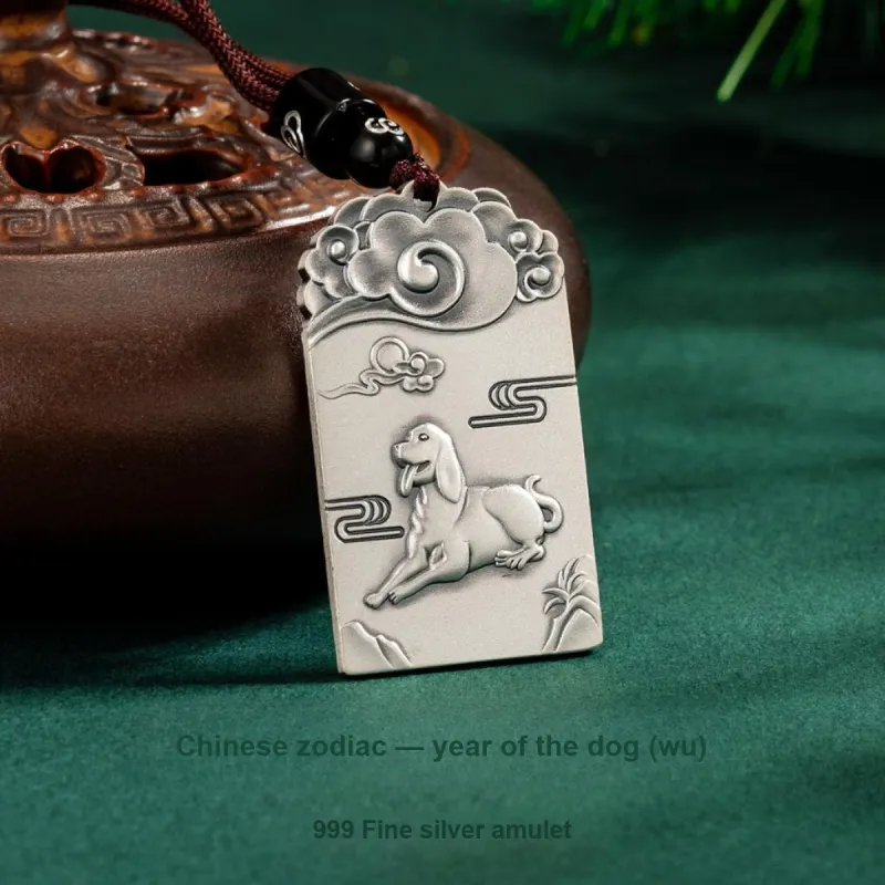 Yu Yin 999 Fine Silver Pendants Unisex-51