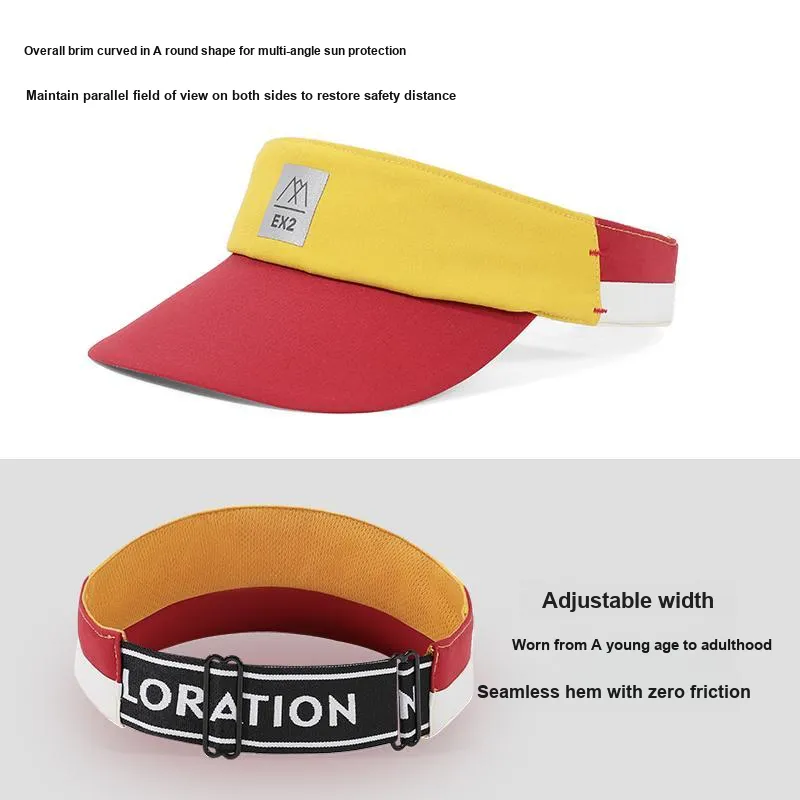 EX2 YIHAISHI Modified Polypropylene Sun Protection Hats Unisex-3