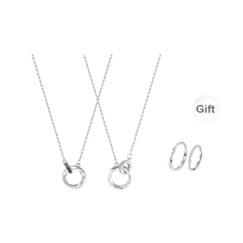 LUCA Sterling Silver Necklaces Unisex