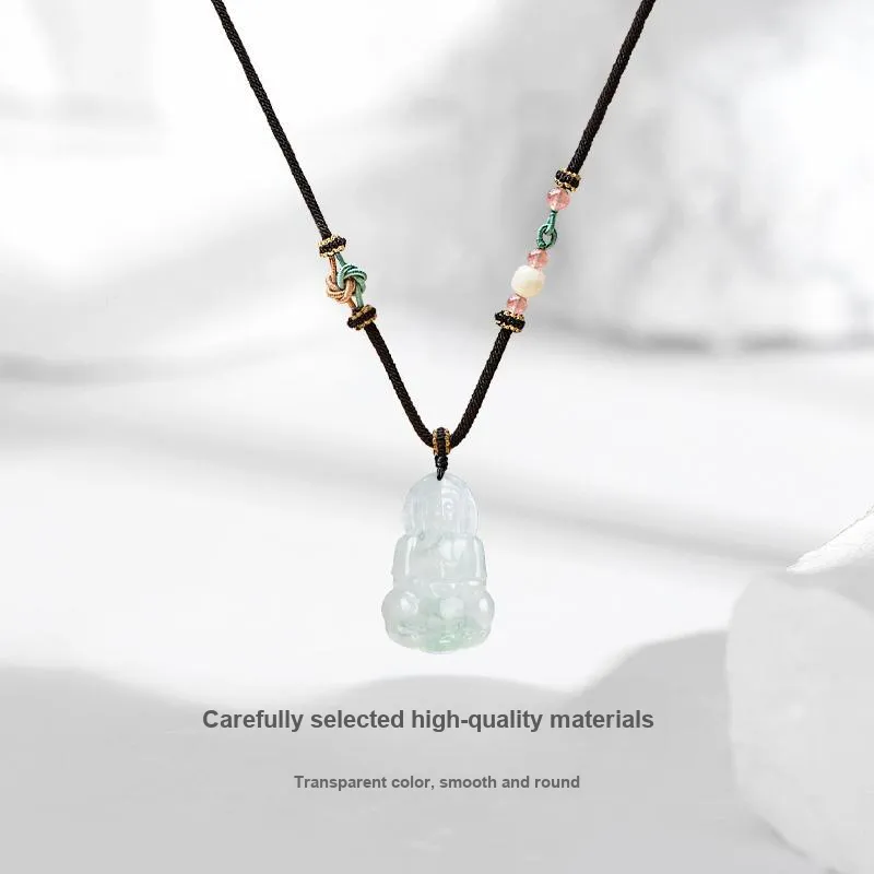 JUICY GRAPE African Emerald Necklaces Unisex-1