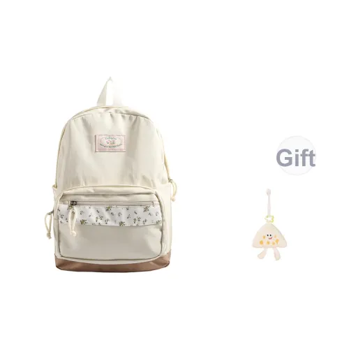 KAMLUI Ткань Рюкзак Стандартный Женский Custard Синий