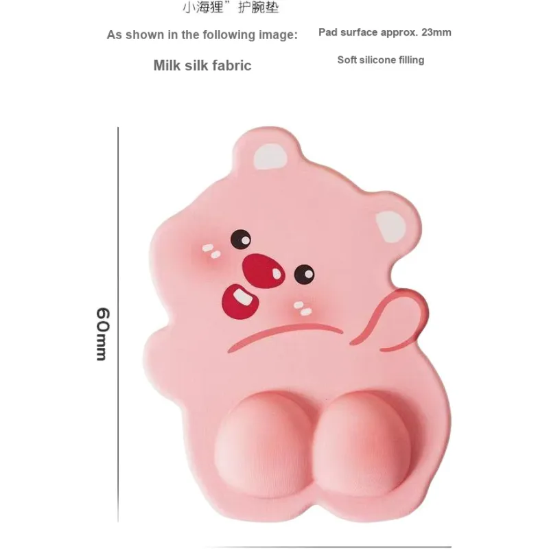 LCGZ Memory Foam Girlish Cute Style Little Mouse Pads-2