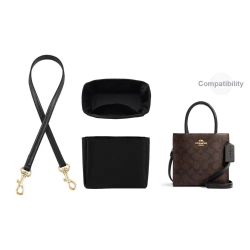 Lan Bao Fan Коровья кожа Регулируемый ремешок Сумка Ремень Женский Черный