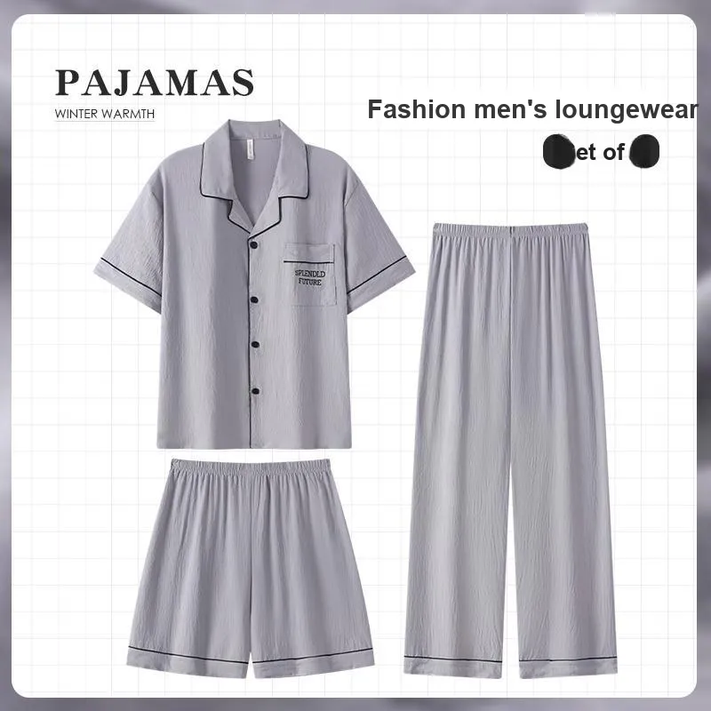 MADALLO Men Pajama Sets-7