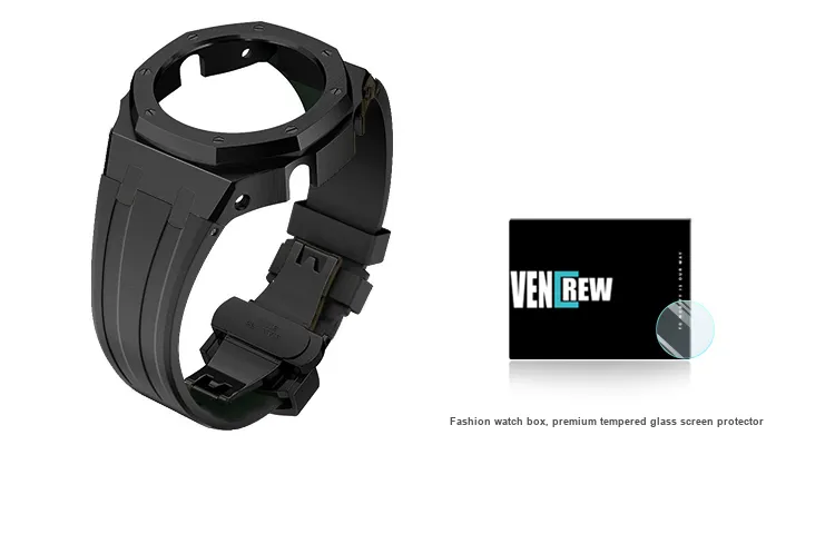 VENCREW Protective Case Casio Stainless Steel Case Material GA2100
