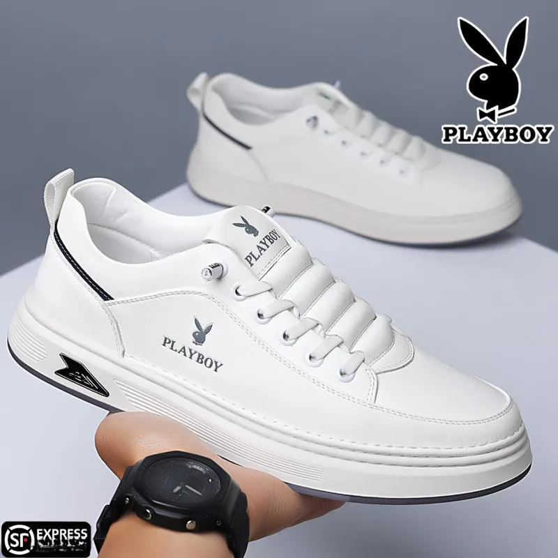 Playboy Playboy Breathable Low-Top Skateboard Shoes Men's-19