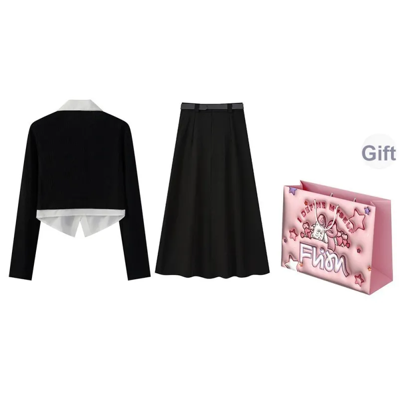 FLIM Two Piece Skirt Sets Women's-9