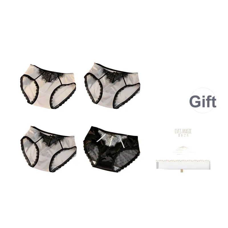 XIA.WA.ZHI.XIU Underpants Women's Box 4 Pack-14