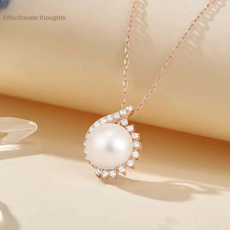 Sentimentality 925 Sterling Silver Necklaces Women's-1